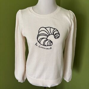 LOFT Le Croissant 100% Cotton Sweater